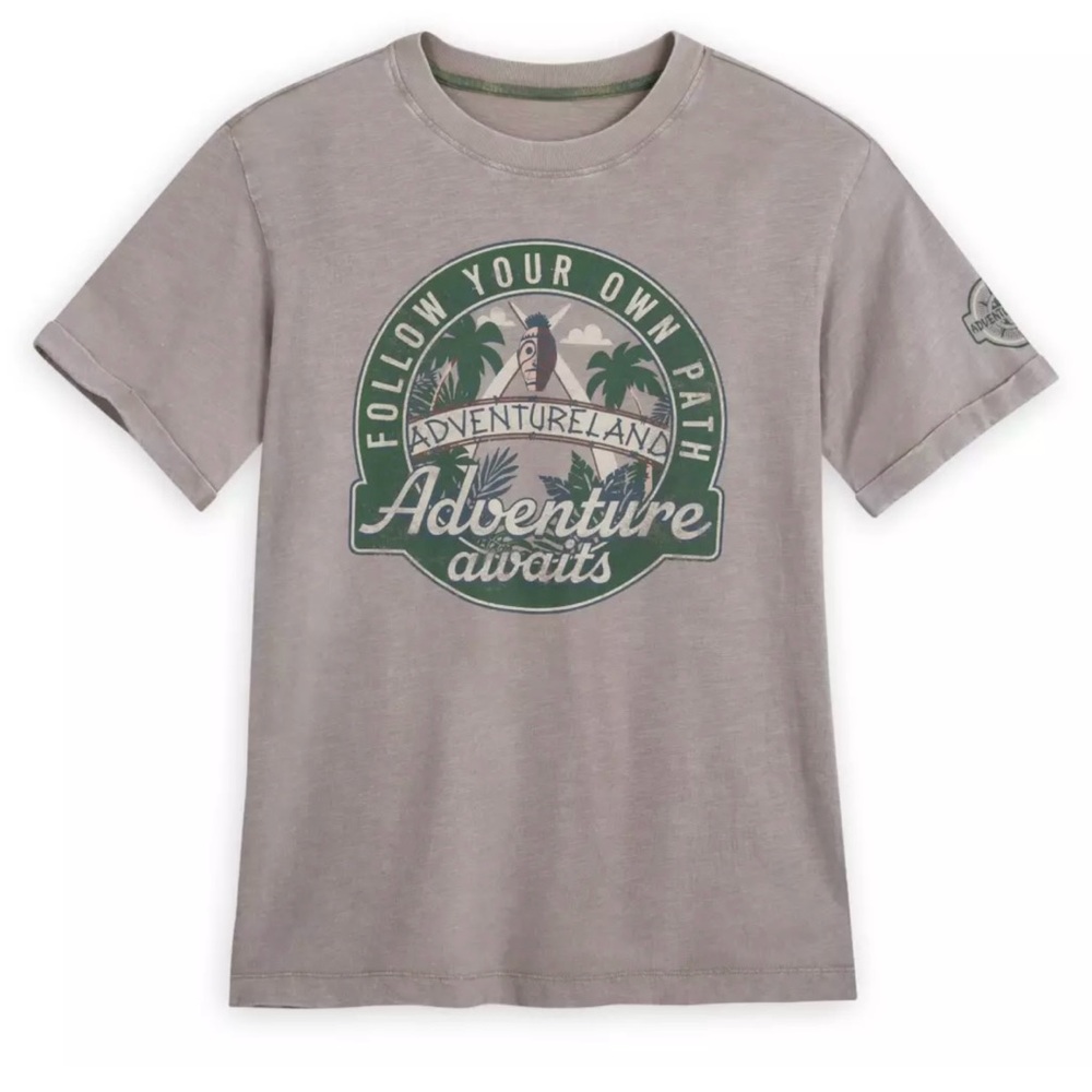 BRAND NEW with Tags Disney Adventureland T-Shirt for Adults